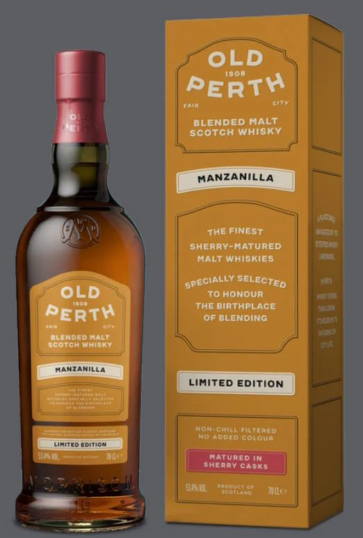 Old Perth Manzanilla cask cs limited Edition 0,7l 53,4% vol. Whisky blend Morrison