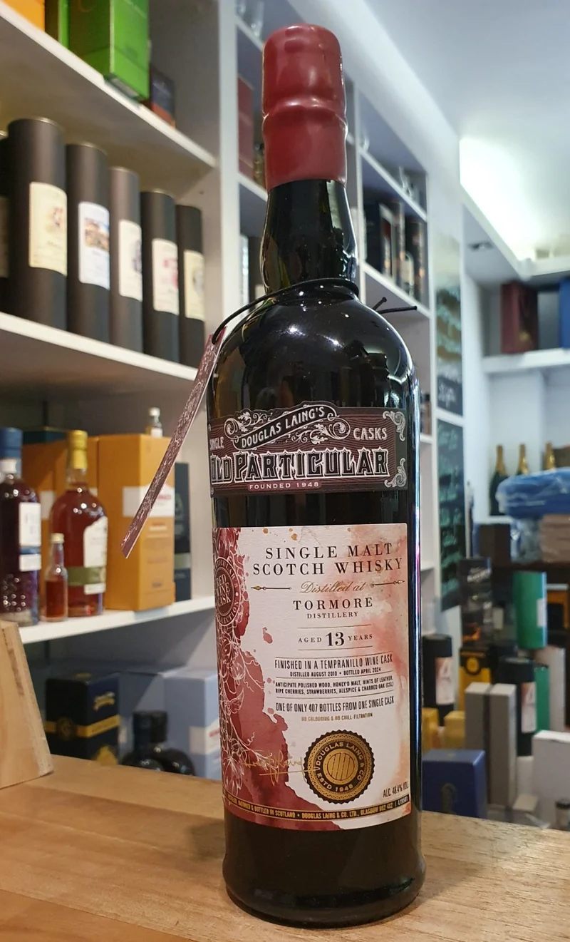 Tormore 2010 single cask Old Particular 13 y 48,4% vol. 0,7l Whisky Douglas Laing