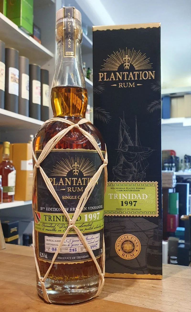 Plantation Trinidad 1997 2019 Rum Single kilchoman Cask 45,2% 0,7 l Fassabfüllung Sonderedition stark limitiert Planteray