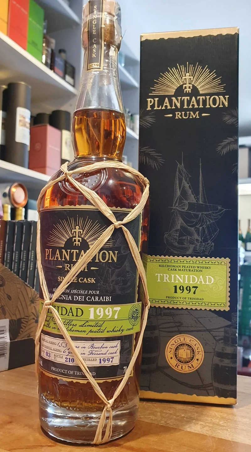 Plantation Trinidad 1997 2019 Rum Single kilchoman Cask 45,2% 0,7 l Fassabfüllung Sonderedition stark limitiert Planteray