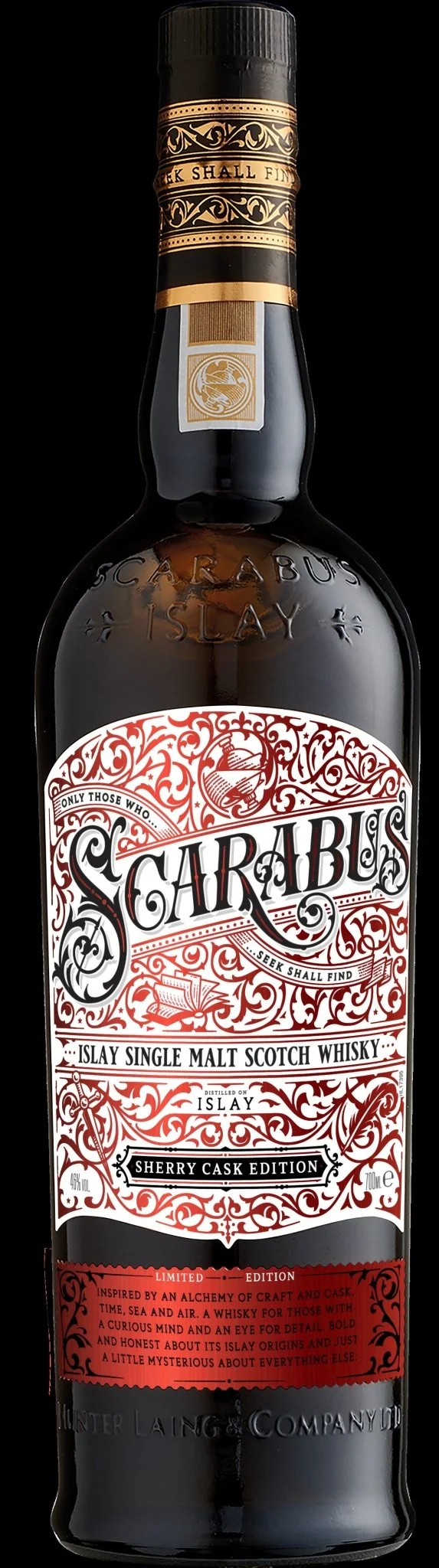 Scarabus Sherry Cask Edition Islay Whisky single malt 0,7l 46% vol.