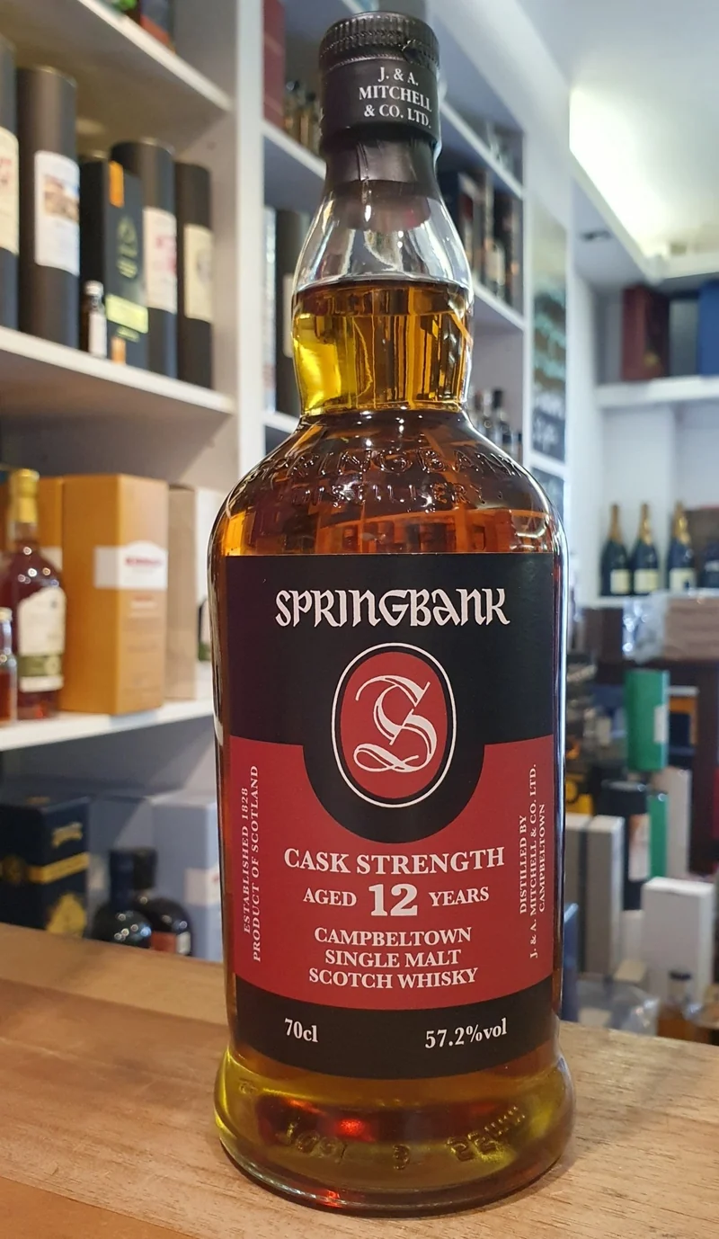 Springbank 12 y 2024 B 25 cask strength o.Dose Einzeln 0,7l 57,2% vol. Schottland Campbeltown