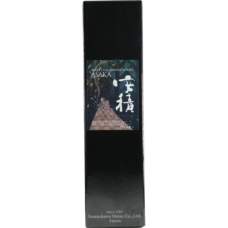 Sasanokawa / Yamazakura Single Cask ASAKA The Tree in the Forrst or Shinanoya Cask #18067