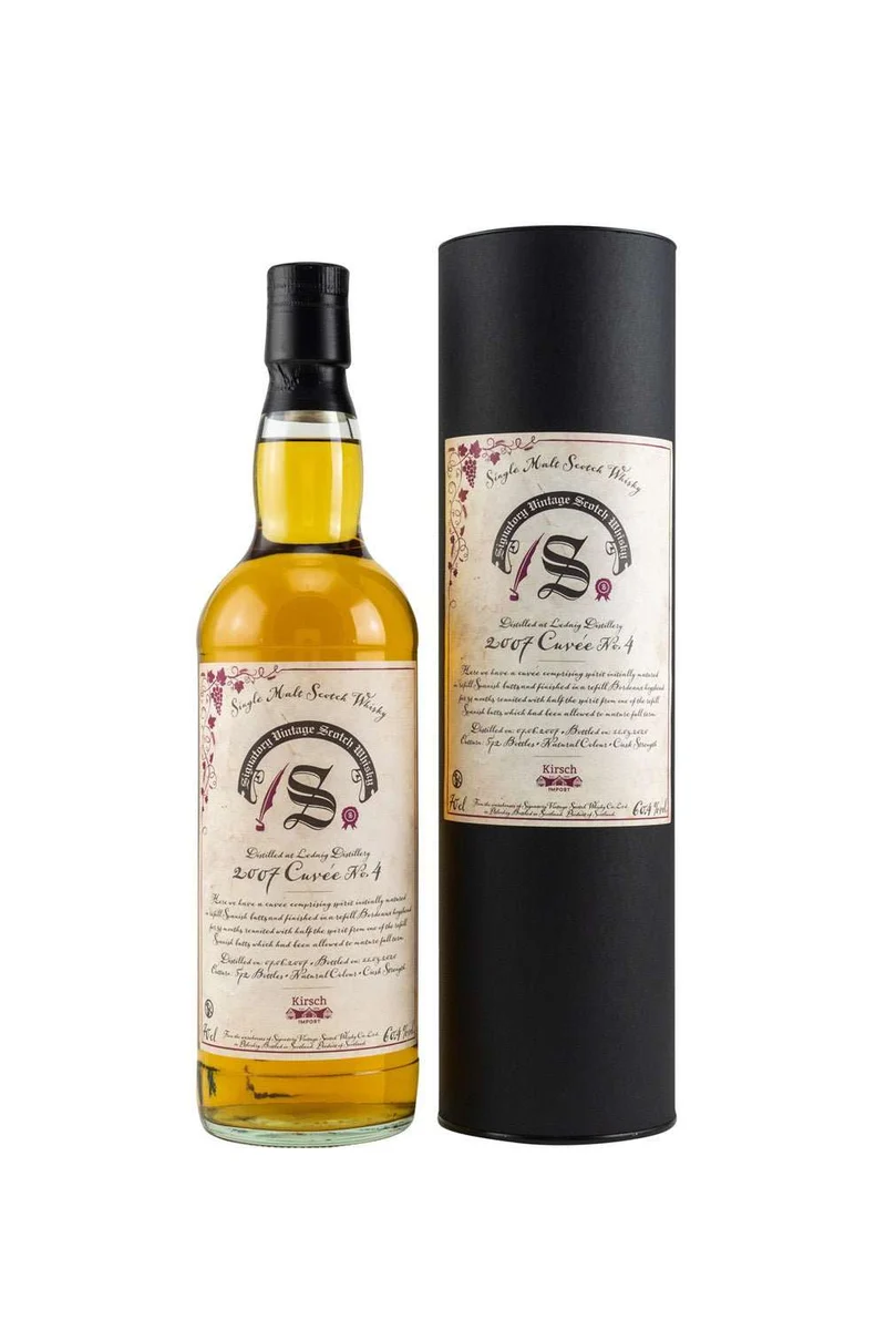 Ledaig 2007 SV Signatory Vintage Cuvée #4 Cask Strength 60,4% vol. 700ml