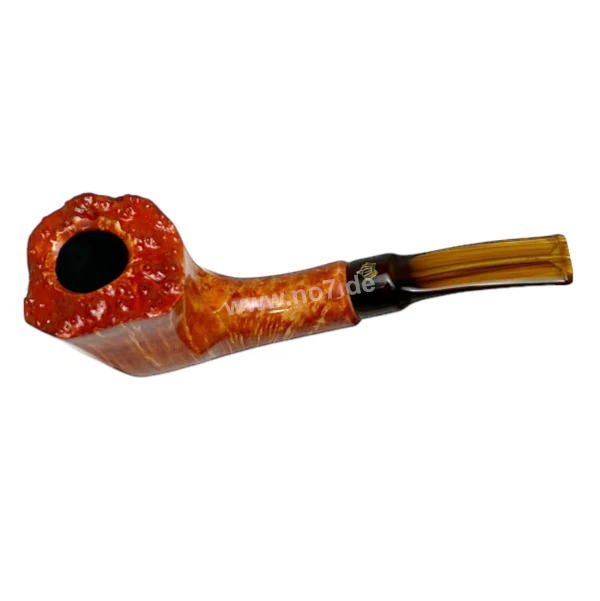 Pfeife Crown Collector braun glatt groß Borke oben 63 ++Unikat++