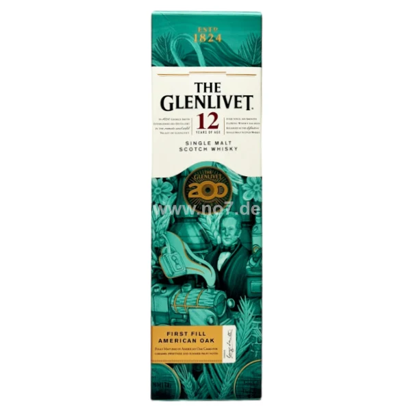Glenlivet 12 YO Limited Edition 200 Years First Fill American Oak 0,7l