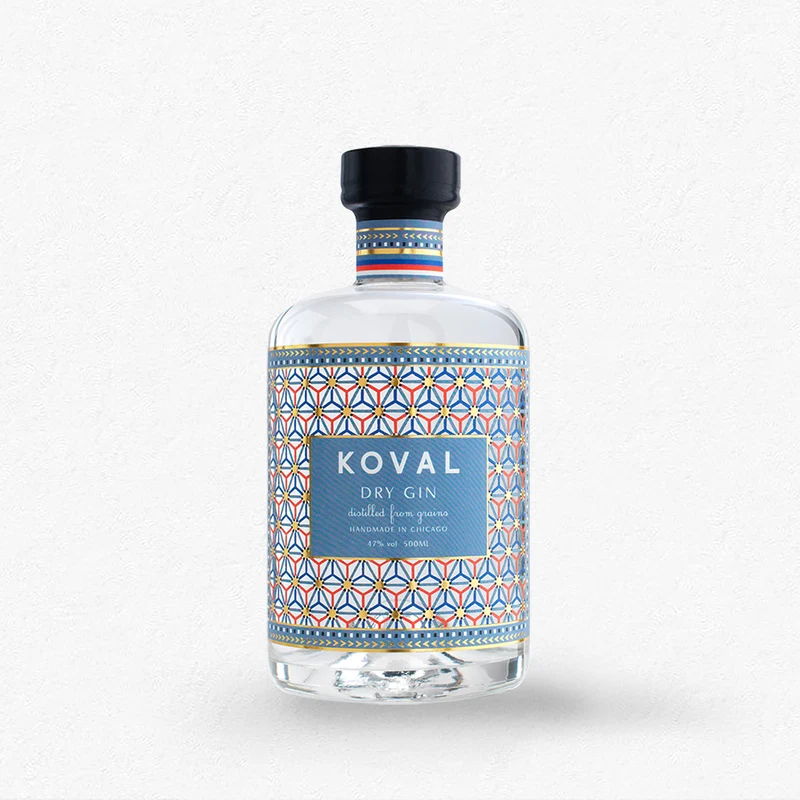 Koval Dry Gin Bio 47% 0,5L