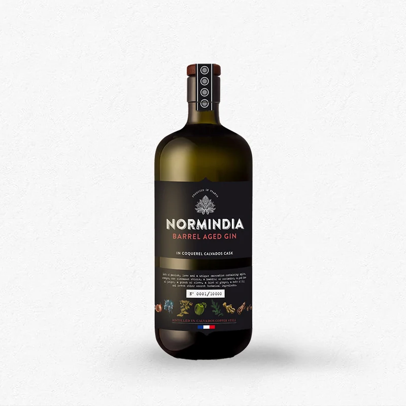 Normindia Barrel Aged Gin 44,4% 0,7L