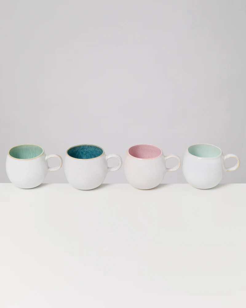 Areia Tasse groß mix 4er-Set