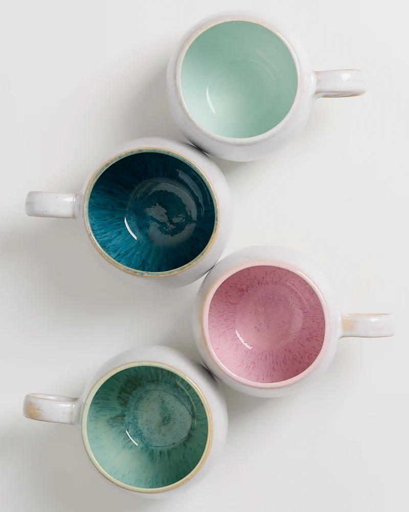 Areia Tasse groß mix 4er-Set