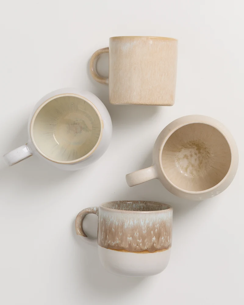 Tasse groß Sand Harmony sand 4er-Set