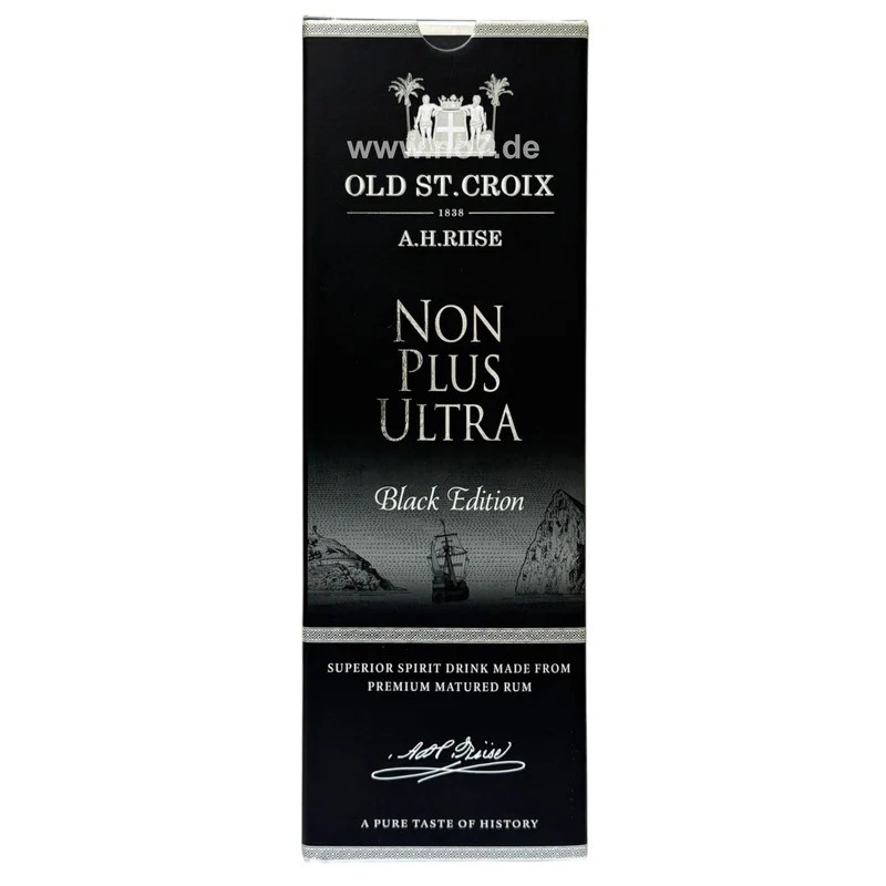 Old St. Croix Non Plus Ultra Black Edition 0,7l