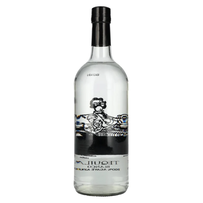 La Cofradia Tres Alegres Compadres Tequila Blanco 100% de Agave 38% Vol. 1l