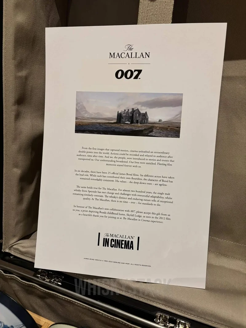 Macallan James Bond 60th Anniversary Komplette Kollektion (Decade I-VI) Globe-Trotter Koffer