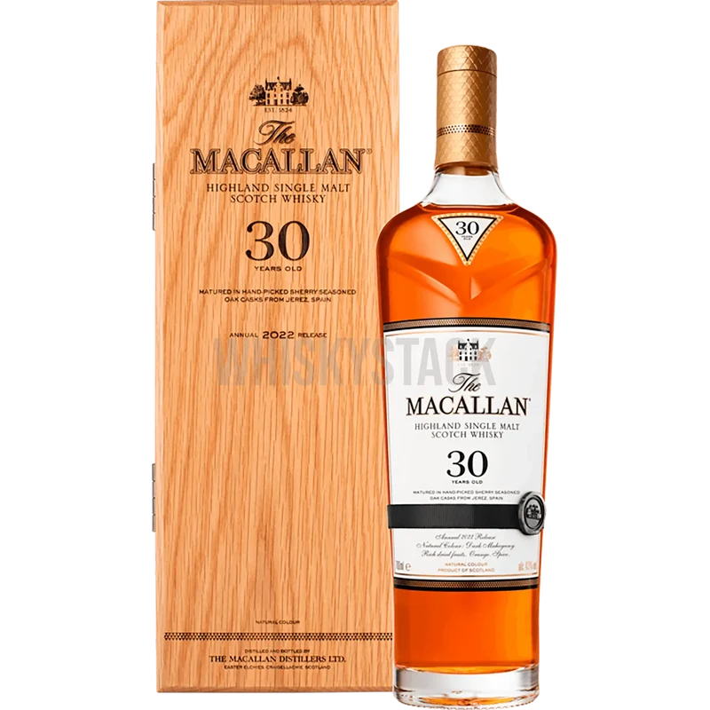 Macallan 30 Years Old Sherry Oak 2022 - Premium Single Malt Whisky