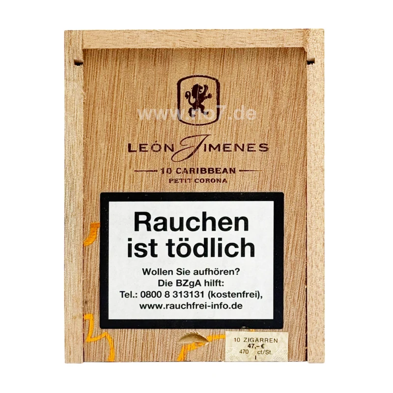 Leon Jimenes Petit Corona Caribbean (früher: Rum)