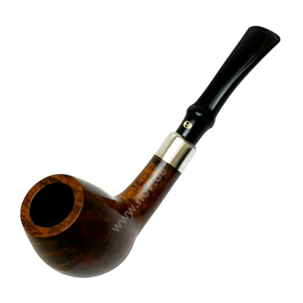Pfeife Bentley Former design 2-1-9.116 braun, Silberolive 925 3122