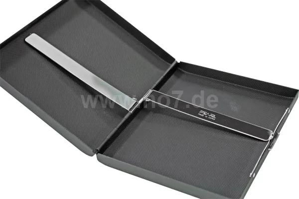 Schwarz-Matt 20er Zig.Etui 100mm - PEARL