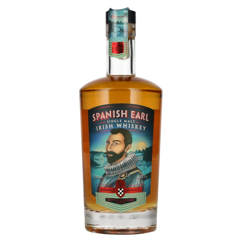 Kinsale SPANISH EARL Single Malt Irish Whiskey 43% Vol. 0,7l