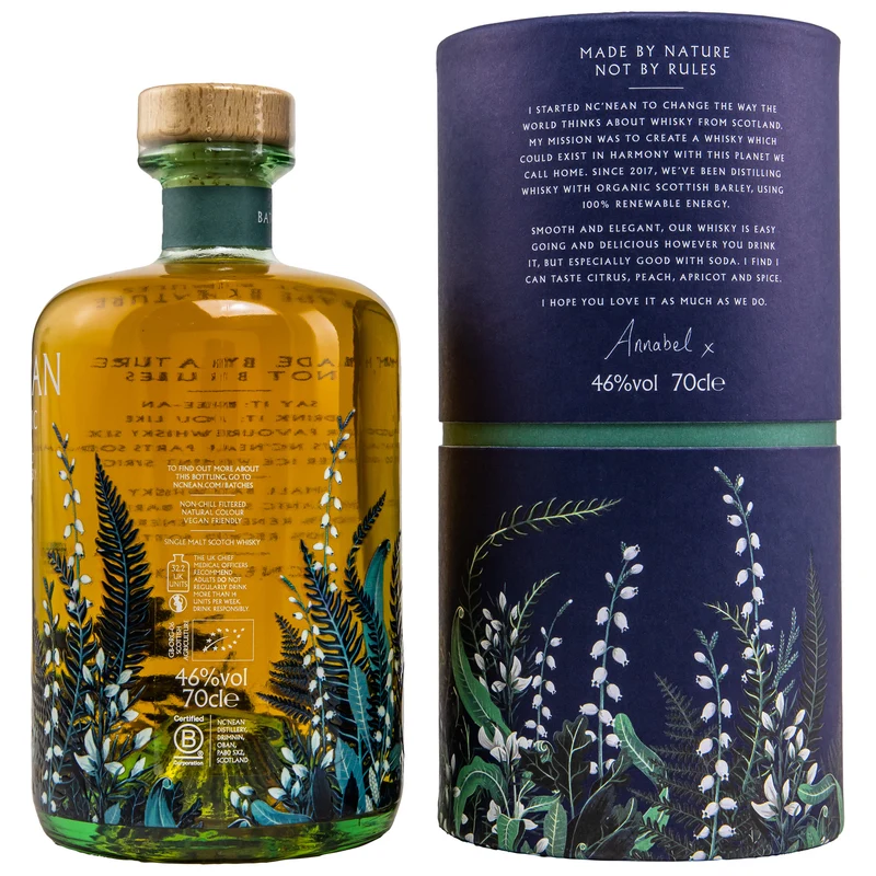 NC'NEAN - Organic Single Malt Whisky - 46% Vol.