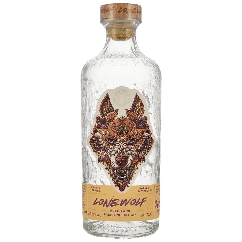 BREWDOG - LoneWolf White Peach & Passion Fruit Gin - 38% Vol.