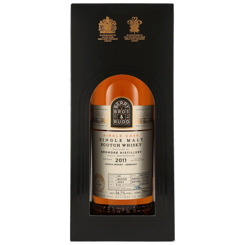 BERRY BROS. & RUDD - Ardmore 2011/2023 #44 - 54,7% Vol.