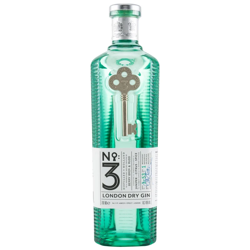 No.3 - London Dry Gin - 46% Vol.