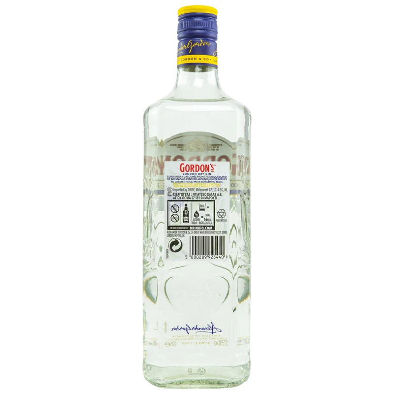 GORDON'S - London Dry Gin - 37,5% Vol.