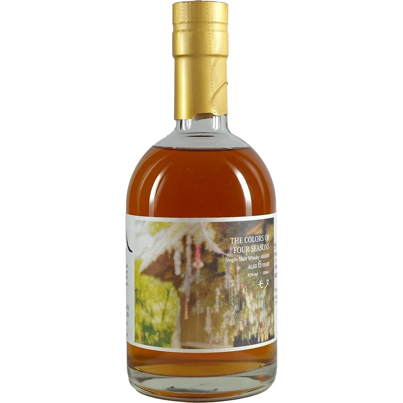 Akashi Single Cask White Oak Red Wine Cask Finish #61592 The Colours of Four Seasons