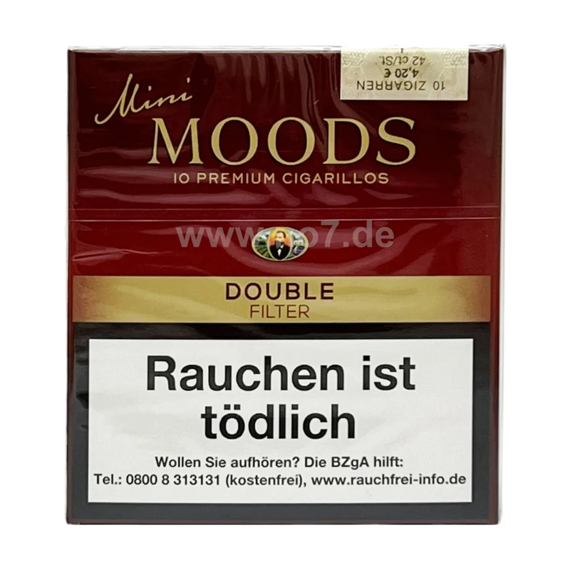 Dannemann Moods Mini Double Filter (10er)