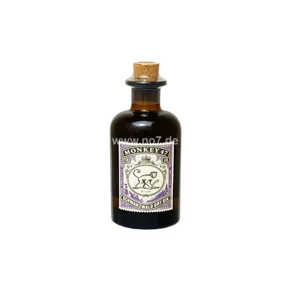 Monkey 47 Schwarzwald Dry Gin MINIATUR 0,05l