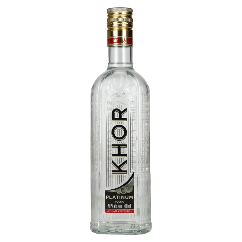 Khortytsa KHOR PLATINUM Vodka 40% Vol. 0,5l