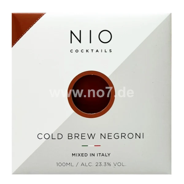 NIO Cocktails Cold Brew Negroni 0,1l