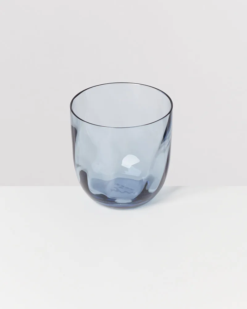 Calma Glas klein swirl blau 6er-Set
