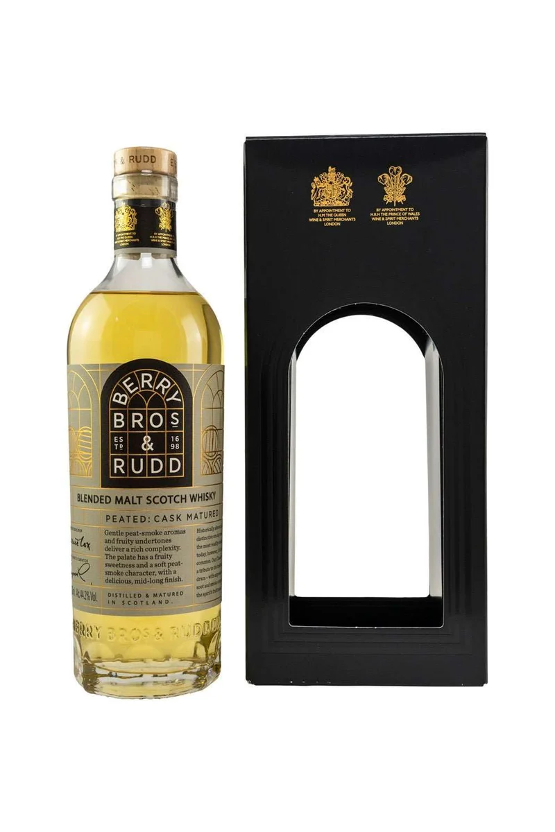 Berry Bros and Rudd Peated Cask Blended Scotch Whisky 44,2% 700ml