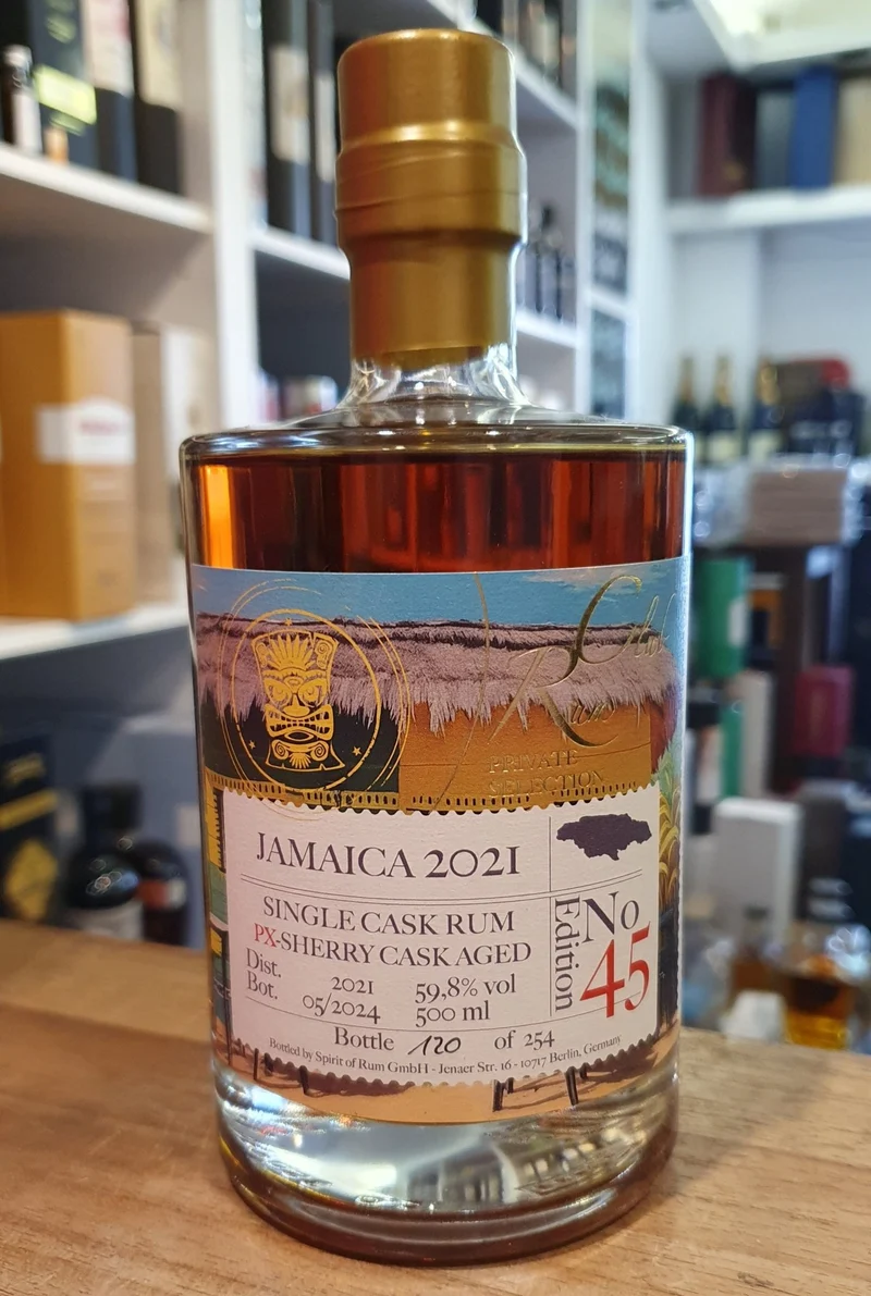 Rumclub Ed. 45 Jamaica WPE PX 2021 59,8% 0,5l fl Rum club