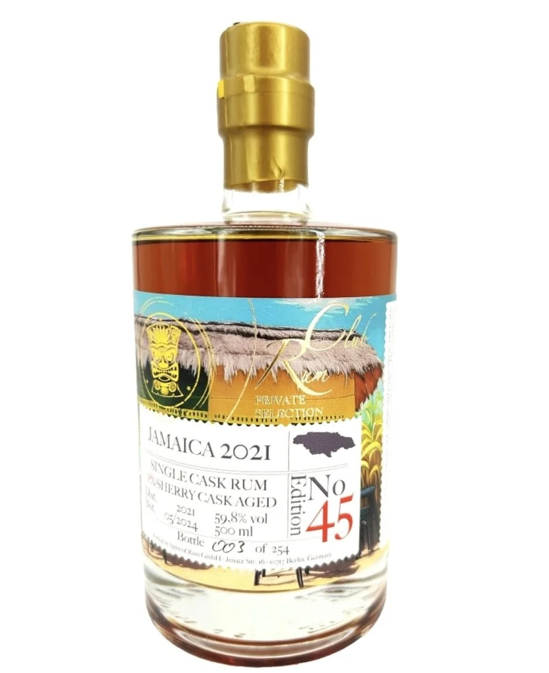 Rumclub Ed. 45 Jamaica WPE PX 2021 59,8% 0,5l fl Rum club
