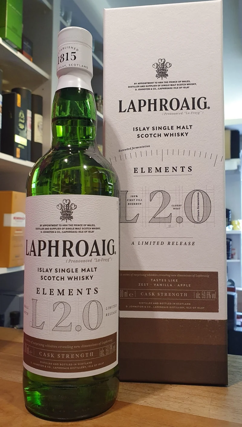 X Laphroaig Elements L 2.0 Whisky 0,7l 59,6% vol.