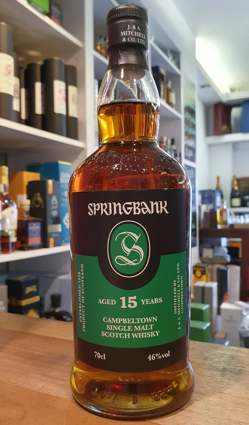 Springbank 15 y 0,7l 46% vol. o.Dose whisky