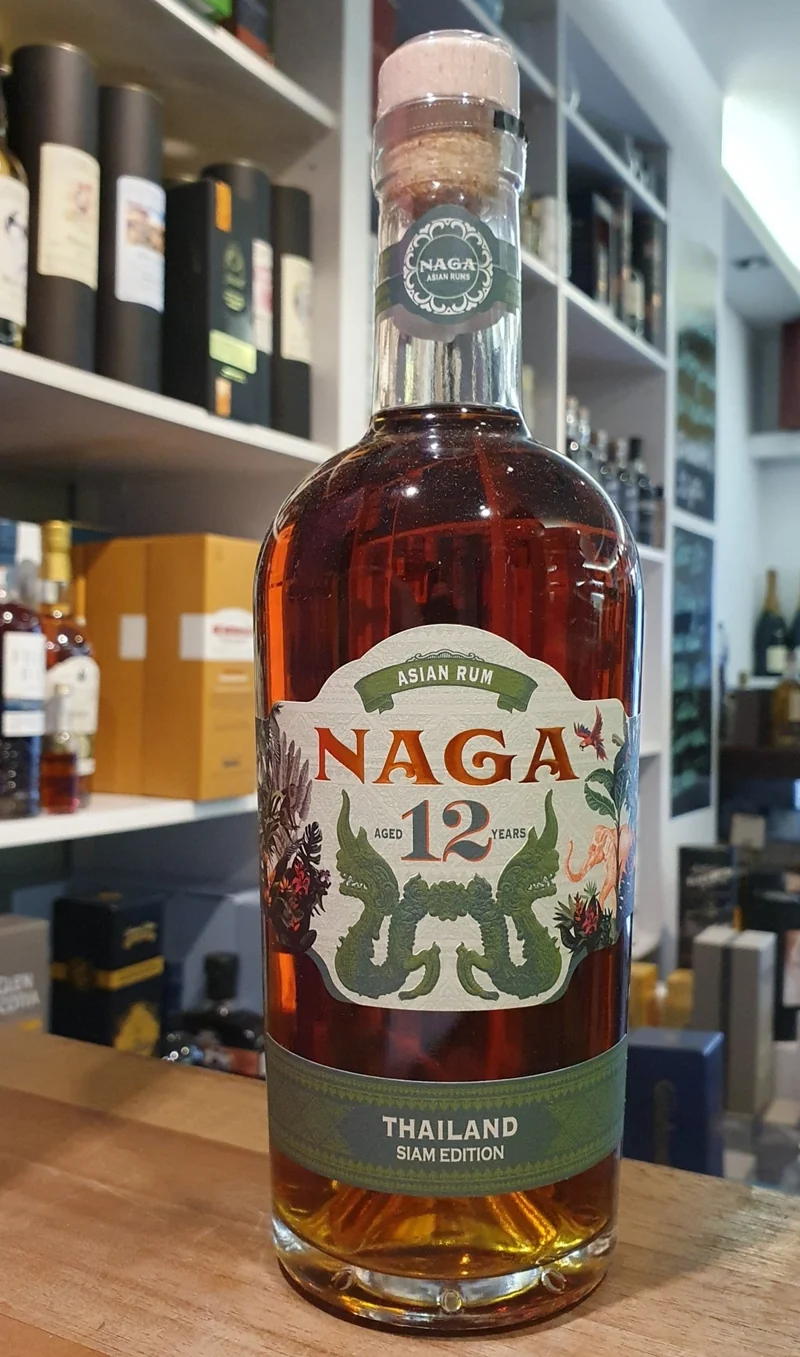 X Naga 12y SIAM EDITION Rum 0,7l 43% vol. Thailand Indonesien