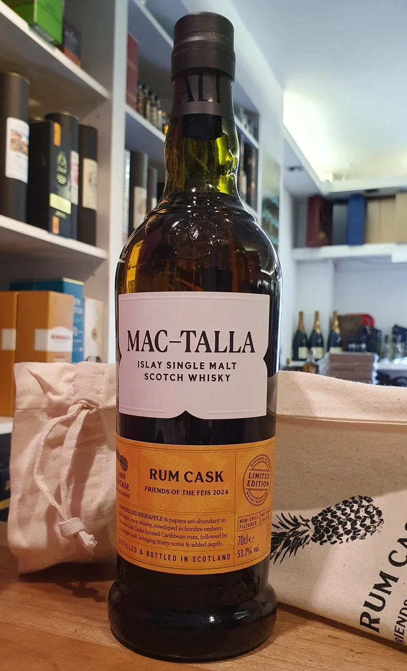 X Mac-Talla 2009 feis ile 2024 Rum cask limited edition cask strength Whisky Islay single malt 0,7l 53,7% vol. m.GP Morrison