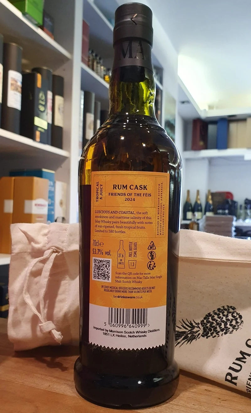 X Mac-Talla 2009 feis ile 2024 Rum cask limited edition cask strength Whisky Islay single malt 0,7l 53,7% vol. m.GP Morrison