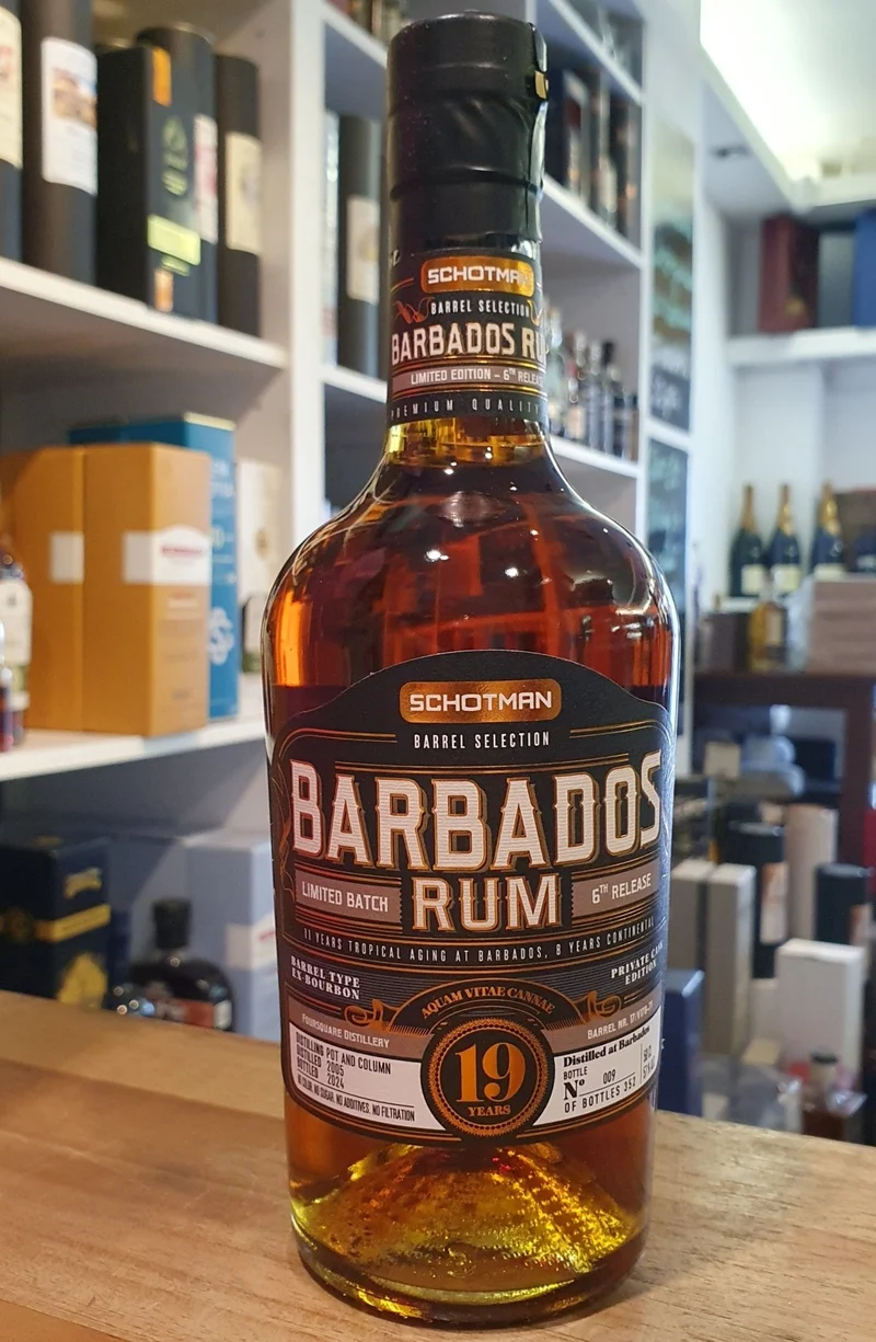 X Foursquare 2005 2024 19y Schotman Rum Bourb cask 0,5l 57% vol. 6th