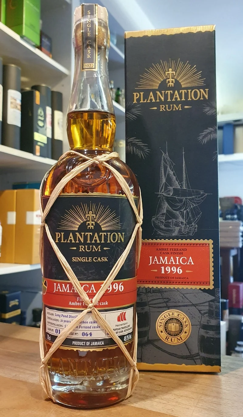 X Plantation Jamaica 1996 2022 Long Pond Ambre cask Heinemann 0,7l 49,1%vol. Rum Planteray