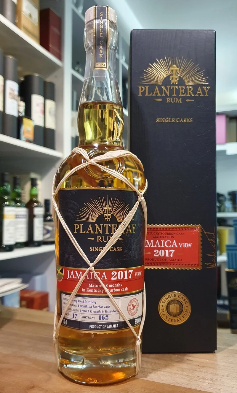 Planteray Long Pond Jamaica VRW 2017 2024 Kentucky Cask 0,7l 52 % vol. Inn-out single cask Rum Plantation
