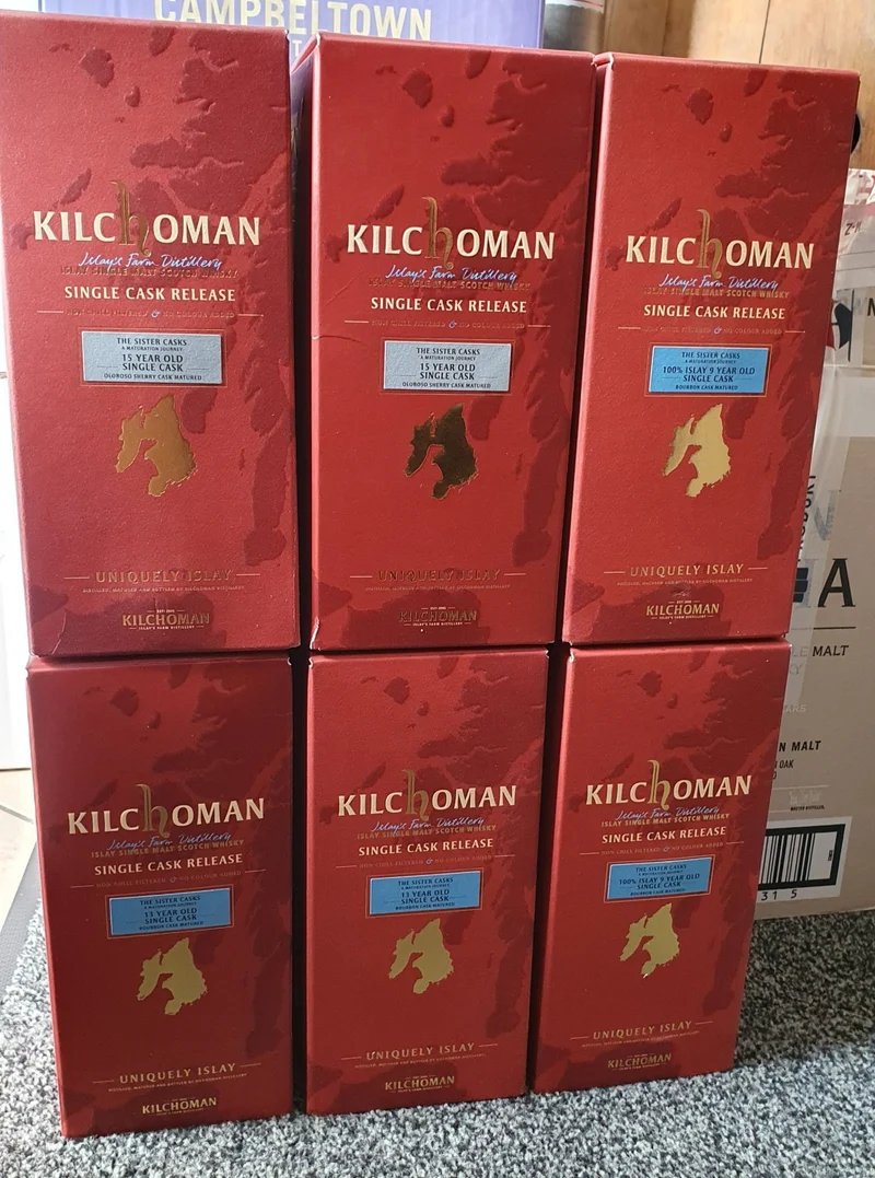 Kilchoman Vintage 2014 9y 2024 0,7l 56,7 %vol. Whisky single sister cask #653