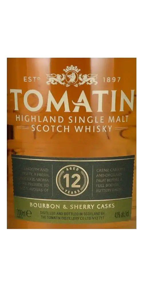 Tomatin 12 Jahre (Box)