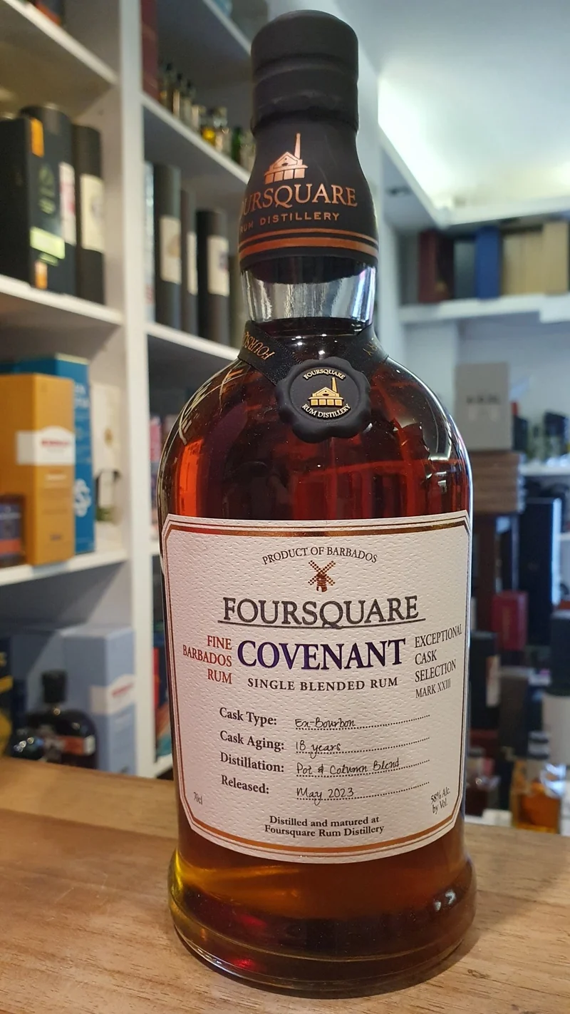 Foursquare Covenant 2005 Barbados #14 cask strength 58% vol. 0,7l ecs Rum