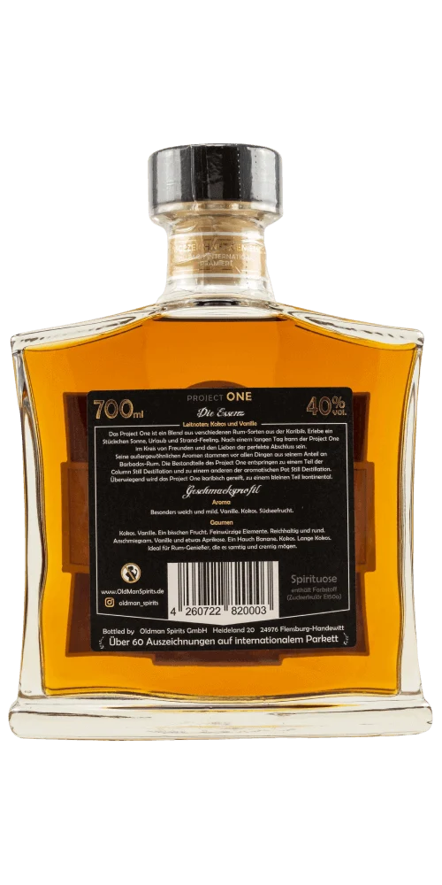 Old Man Project One - Caribbean Spirit