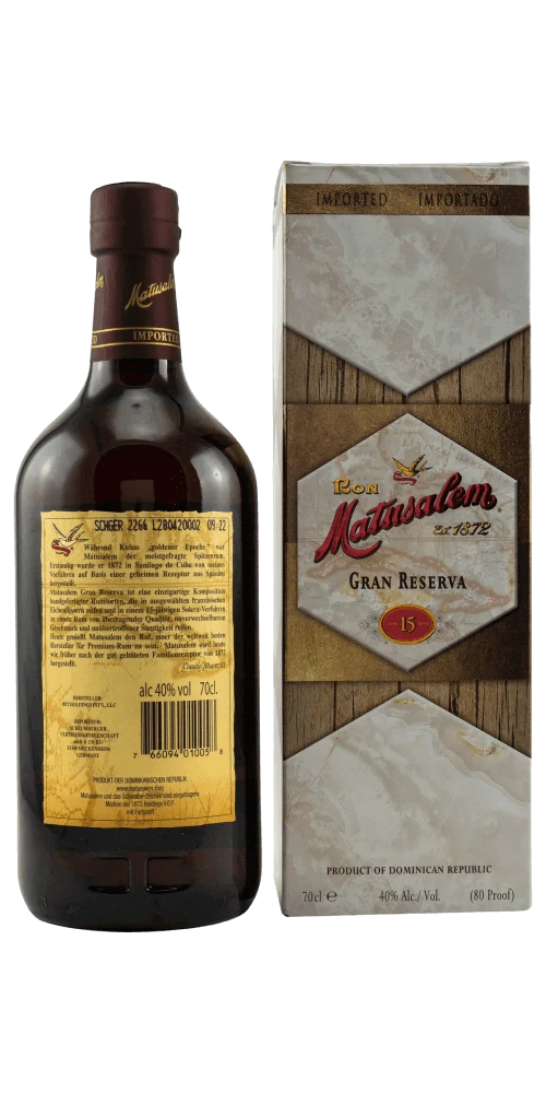Matusalem Gran Reserva 15 Jahre (Box)